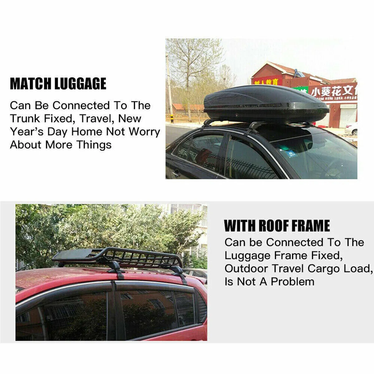 110cm Universal Car Roof Racks | Adjustable Cross Bars | Aluminium Alloy | Lockable Carrier