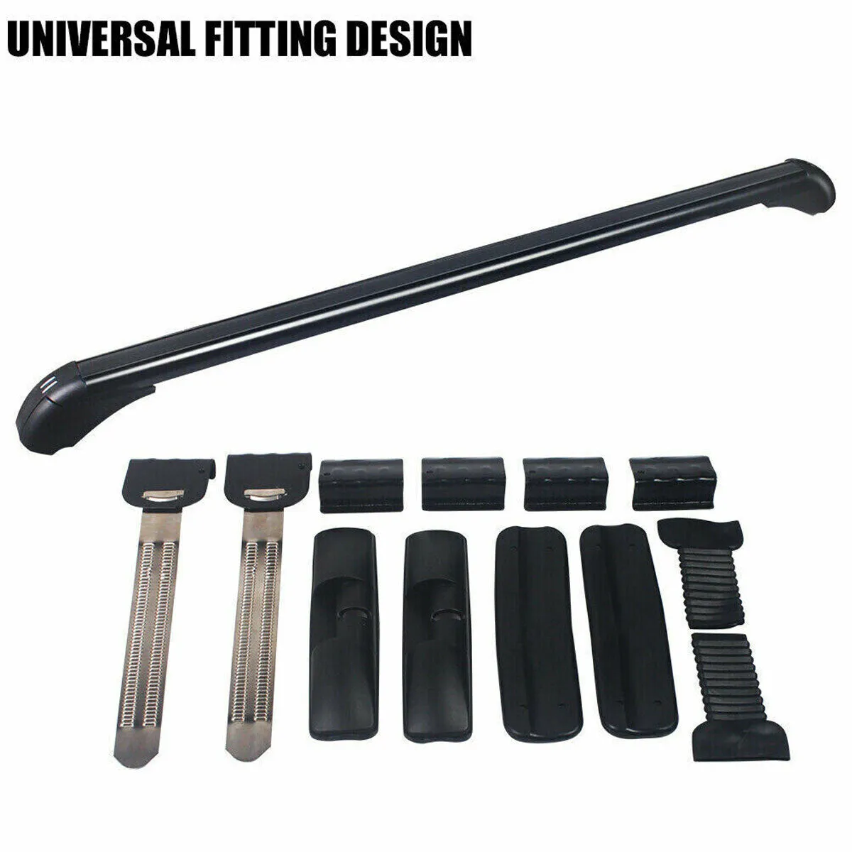 110cm Universal Car Roof Racks | Adjustable Cross Bars | Aluminium Alloy | Lockable Carrier