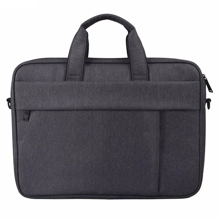 13.3 Inch Waterproof Anti-theft One-shoulder Handbag with Suitcase Belt | Navy Blue