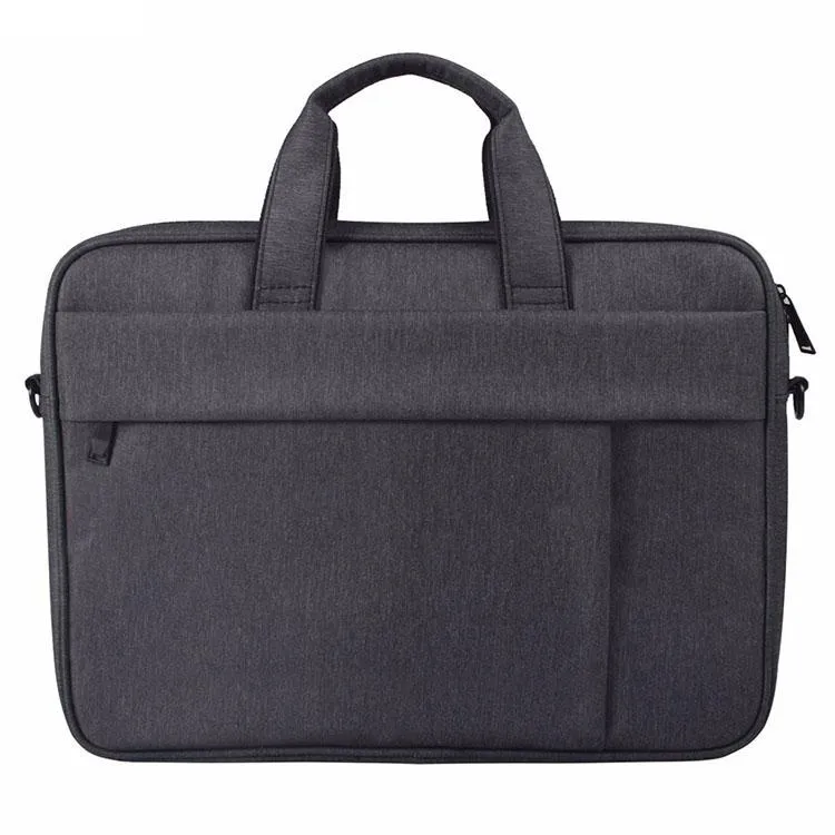 13.3 Inch Waterproof Anti-theft One-shoulder Handbag with Suitcase Belt | Navy Blue