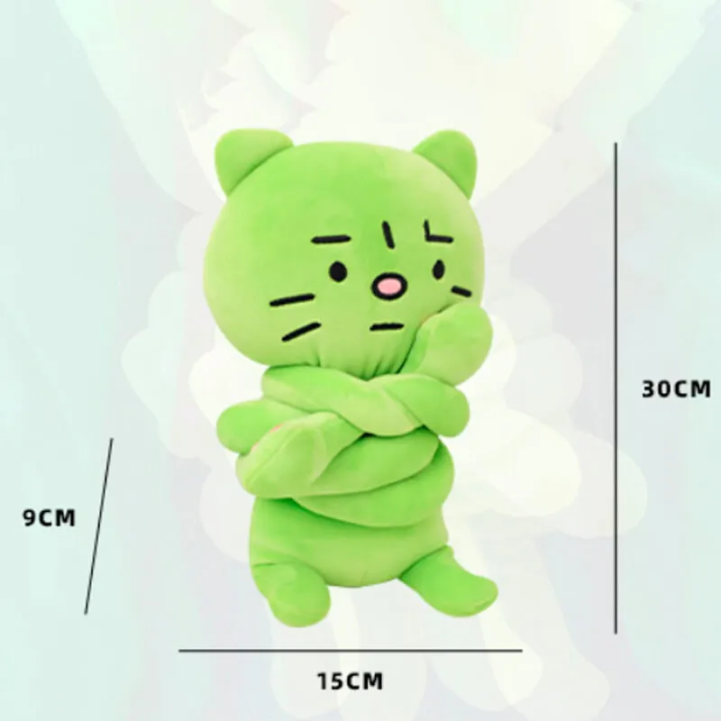 benpaolv Anxiety Aesthetic Green Cat Messenger Bag