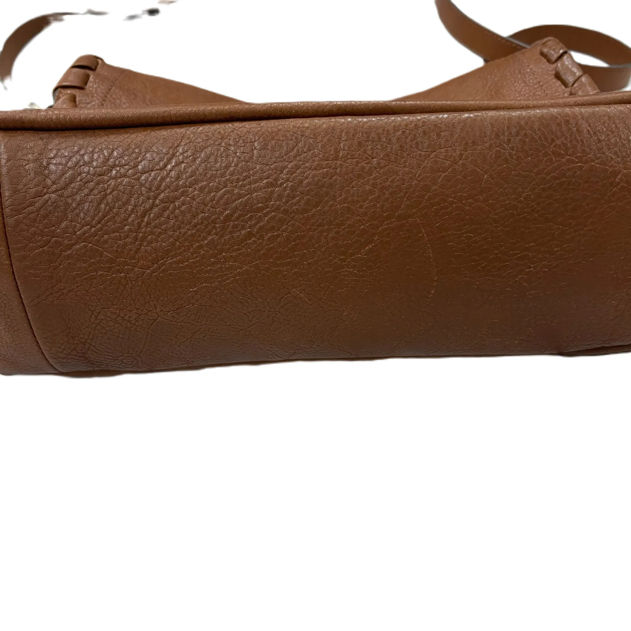 Crossbody Leather By Lucky Brand, Size: Medium