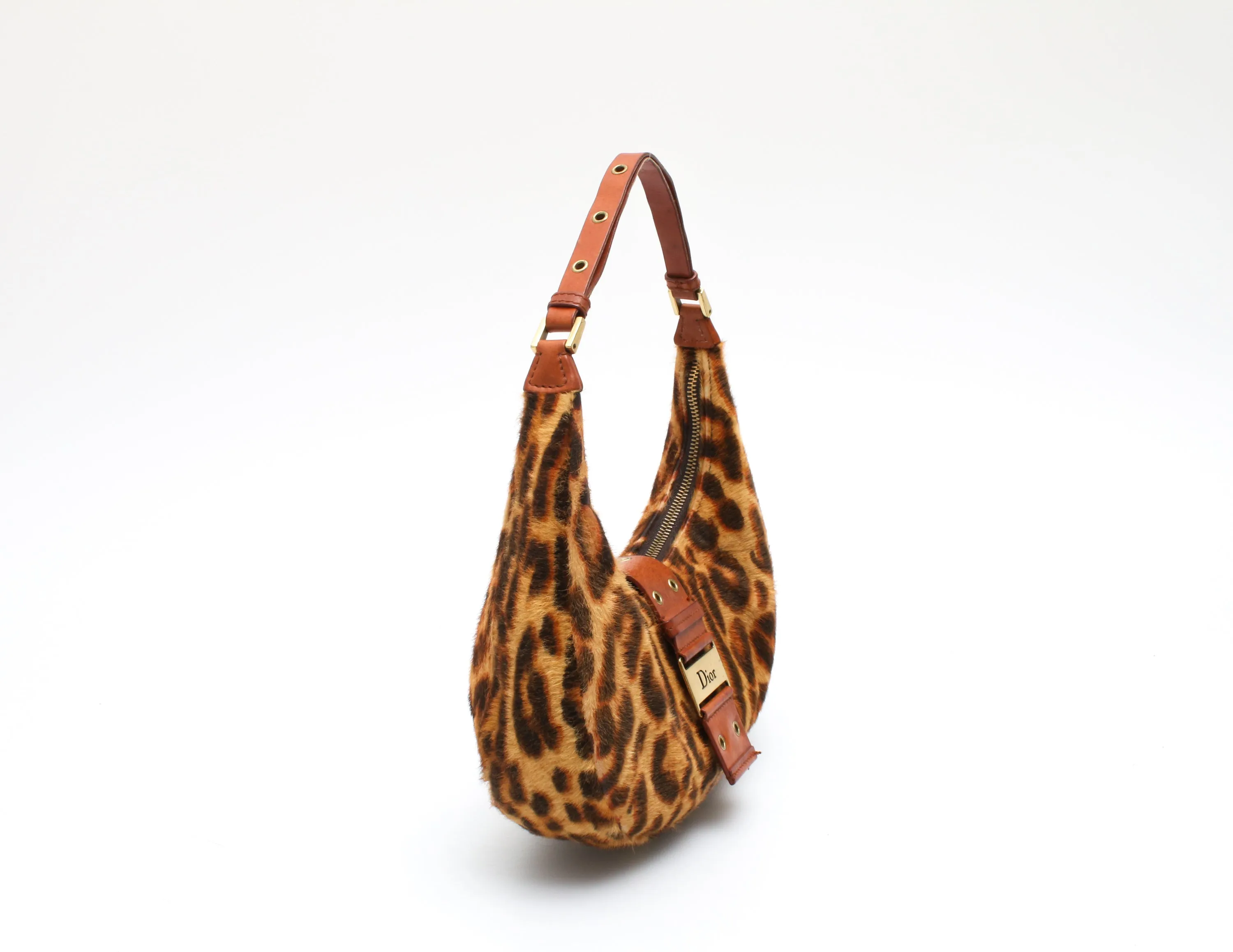 Dior Hobo Leopard Bag