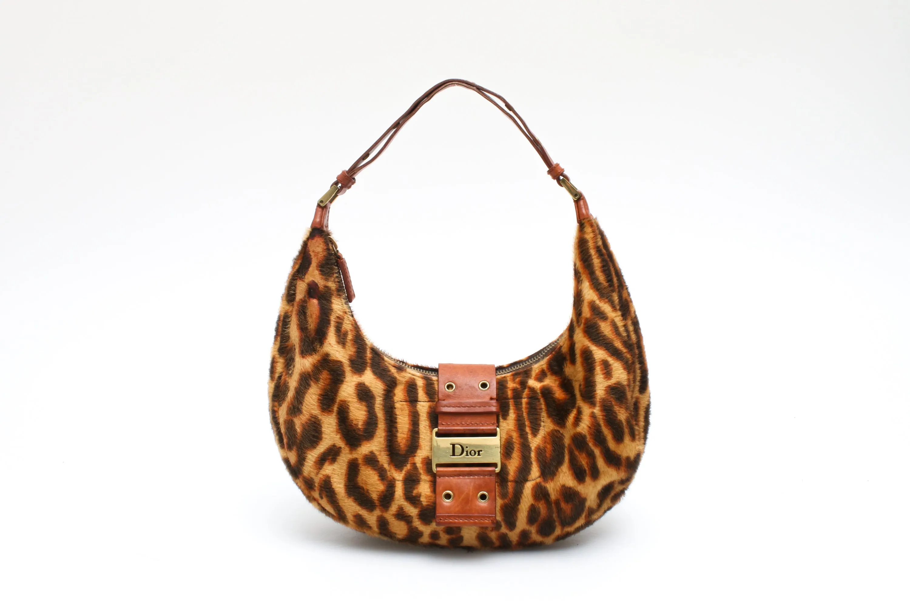Dior Hobo Leopard Bag