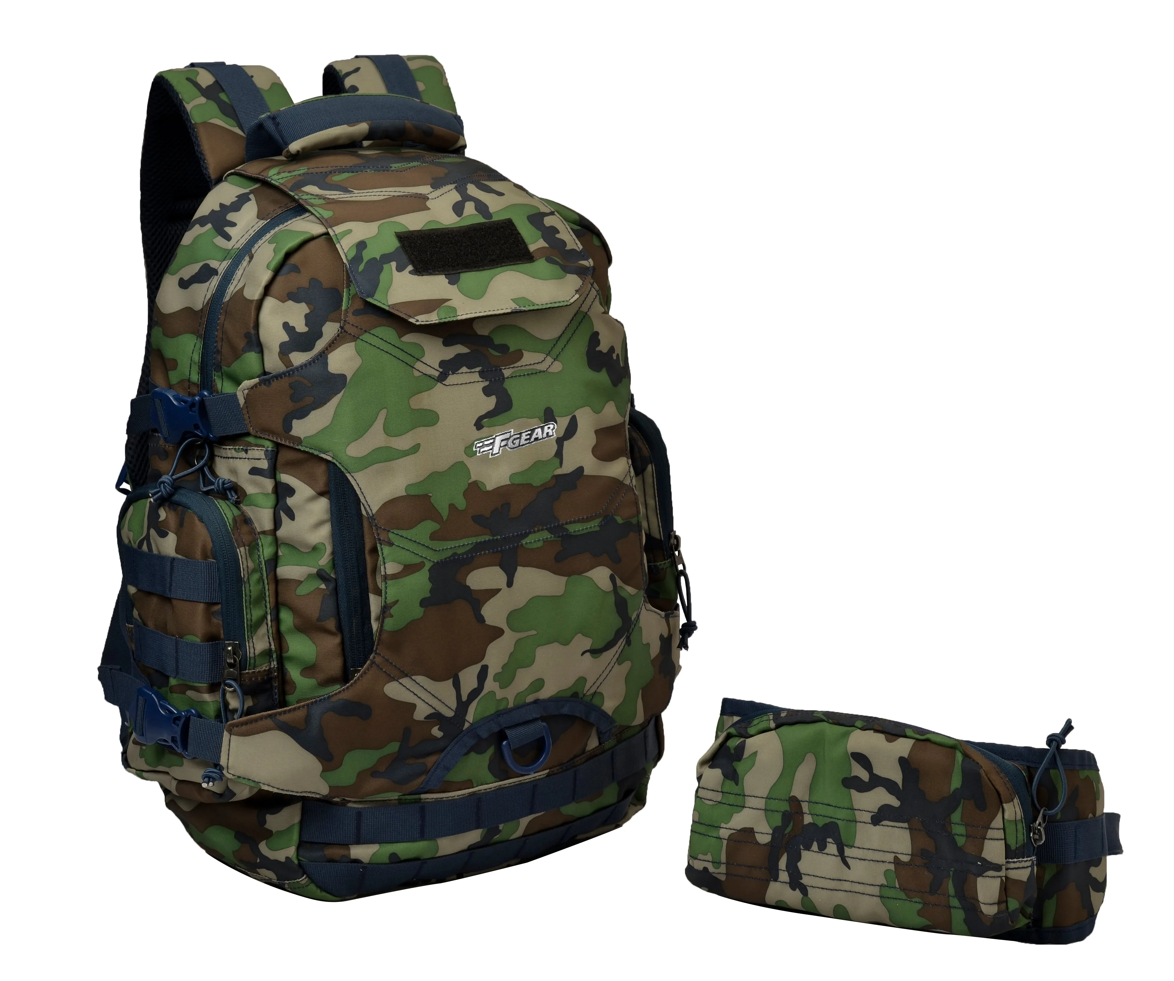 F Gear Military Ambush 32 L Woodland A Camo Rucksack