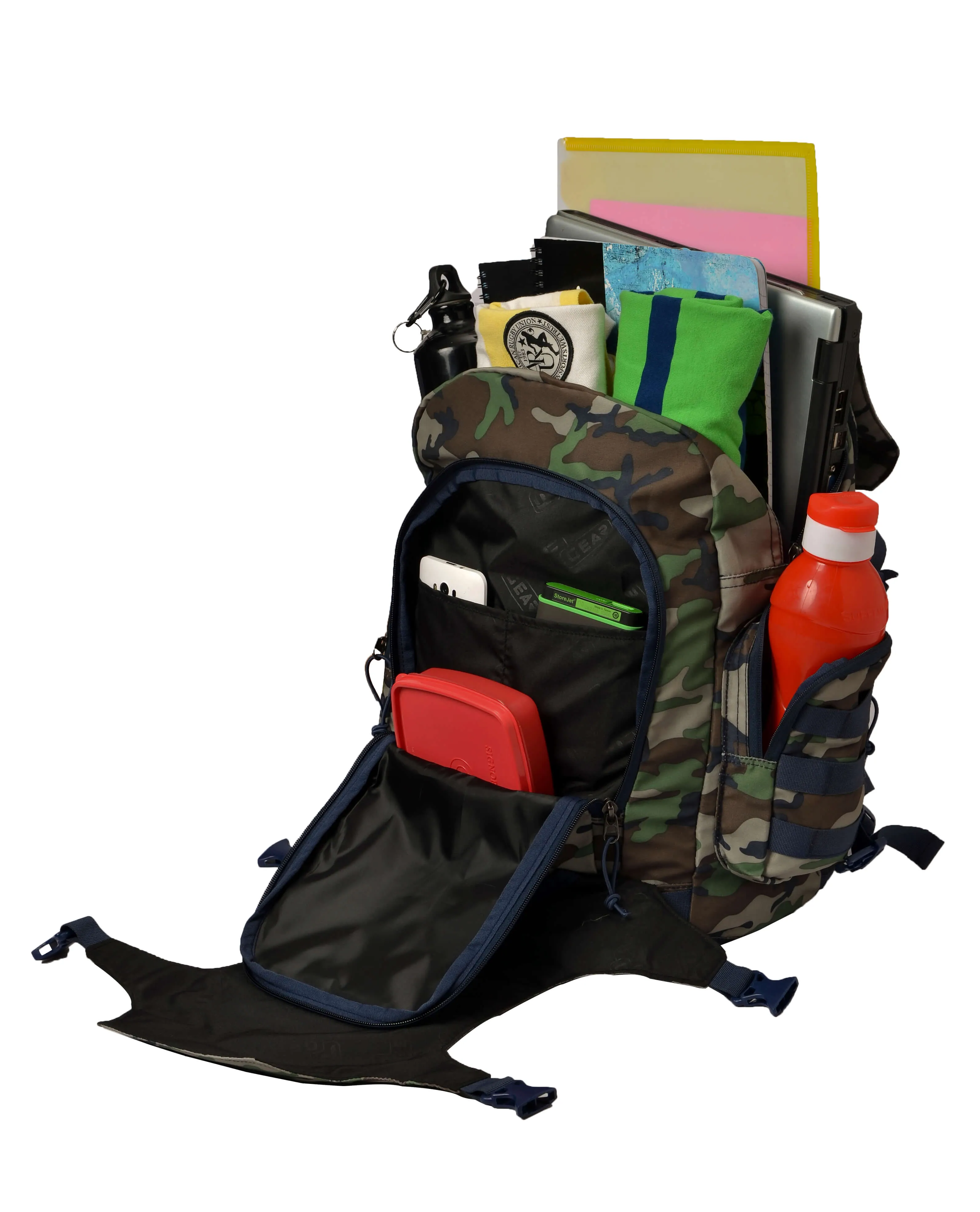 F Gear Military Ambush 32 L Woodland A Camo Rucksack