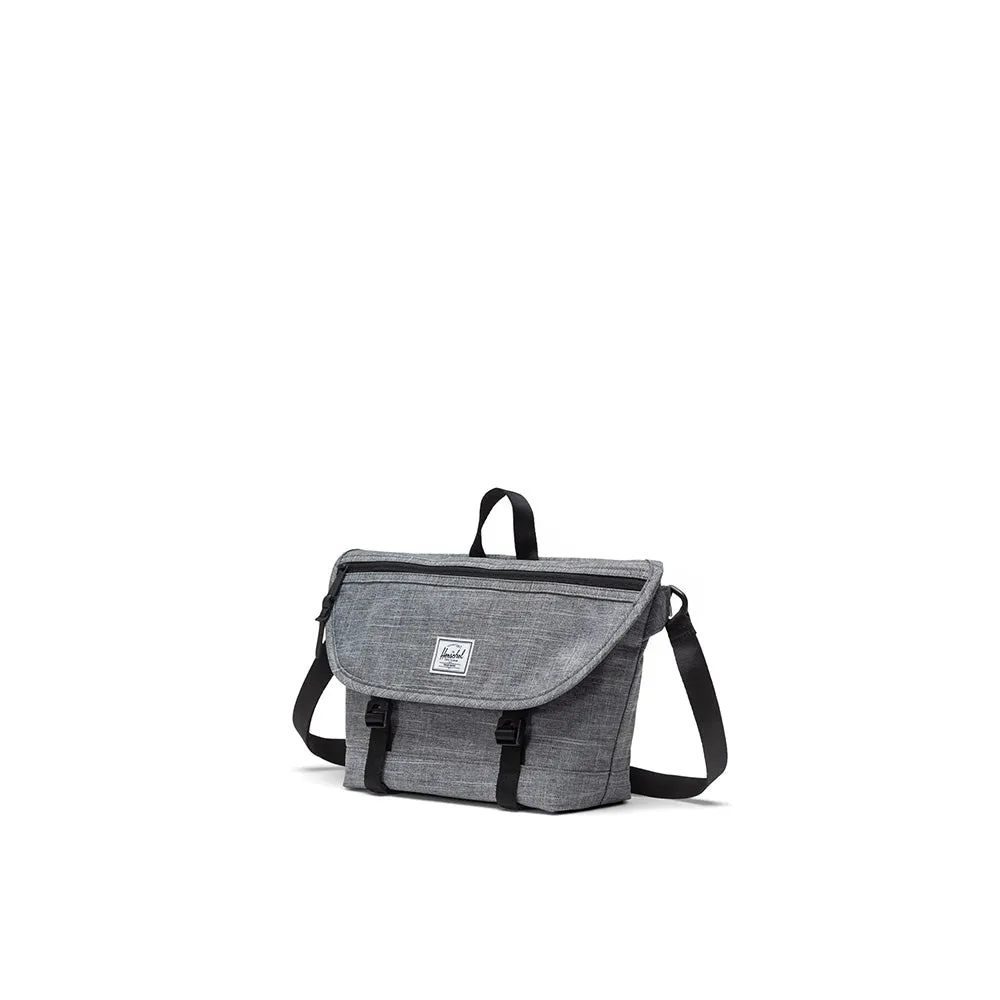 Herschel Cove Small Messenger 7,5L Bags - Raven Crosshatch