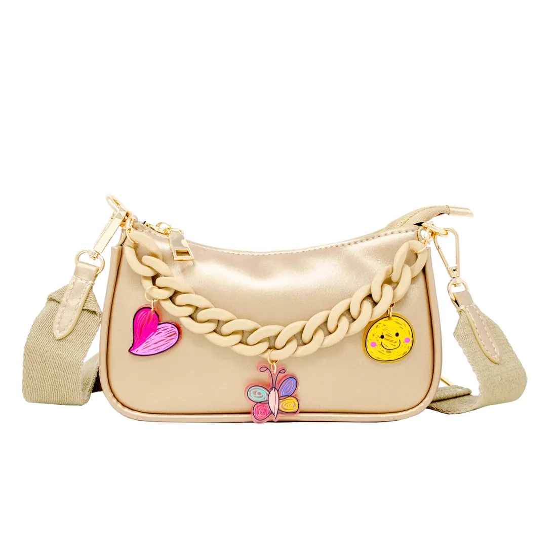 Hobo Jumbo Chaim Charm Bag - Gold