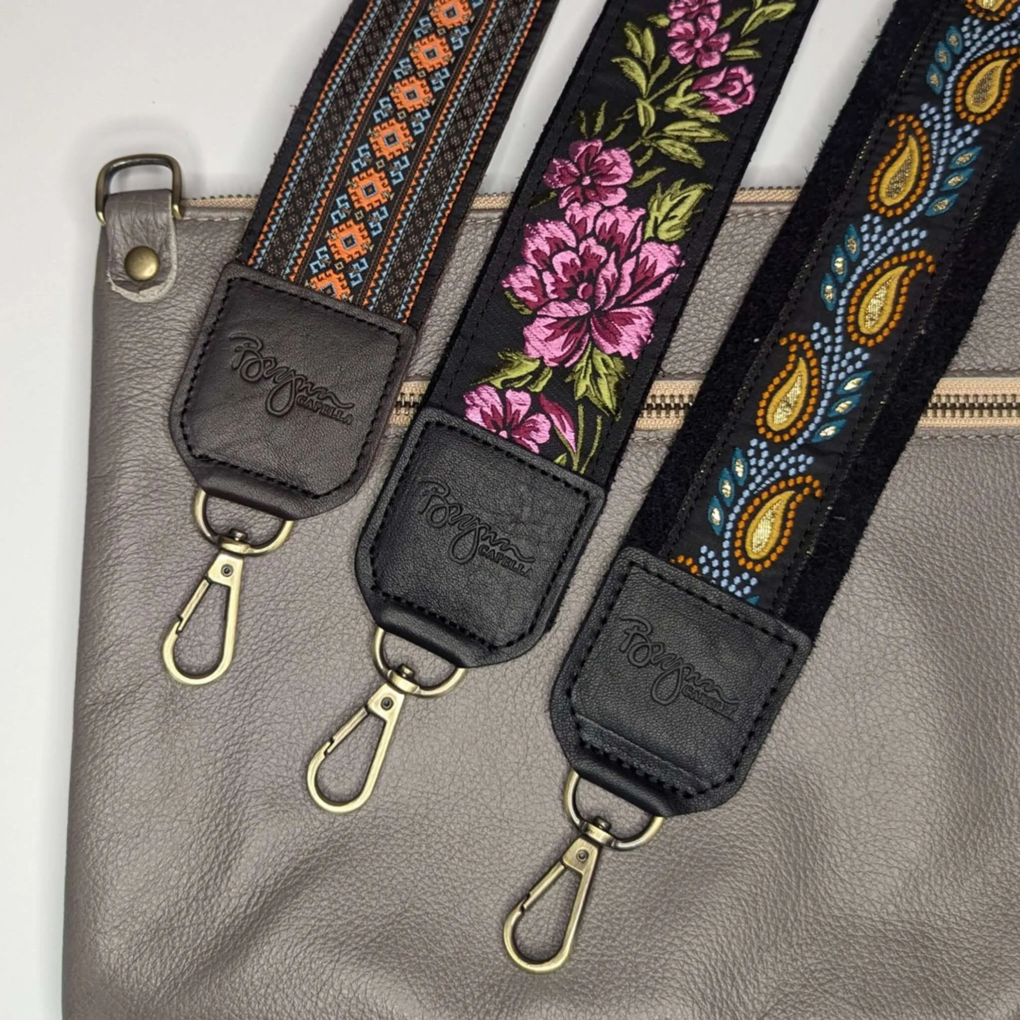 Jenne Foldover Crossbody - Stone Temple