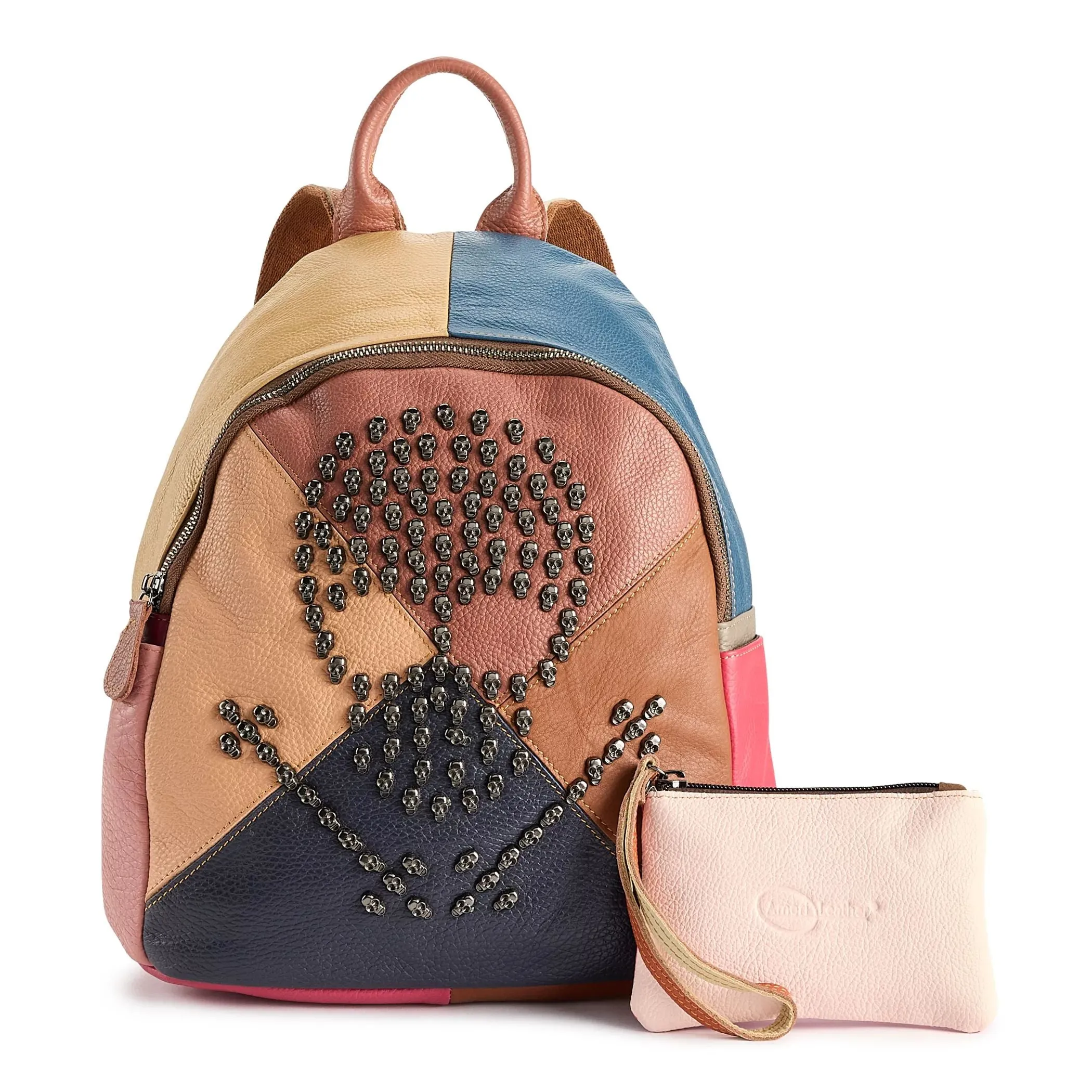 Leather backpack AmeriLeather Joreah AmeriLeather
