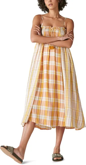 Lucky Brand Women's Printed Convertible Maxi Skirt
