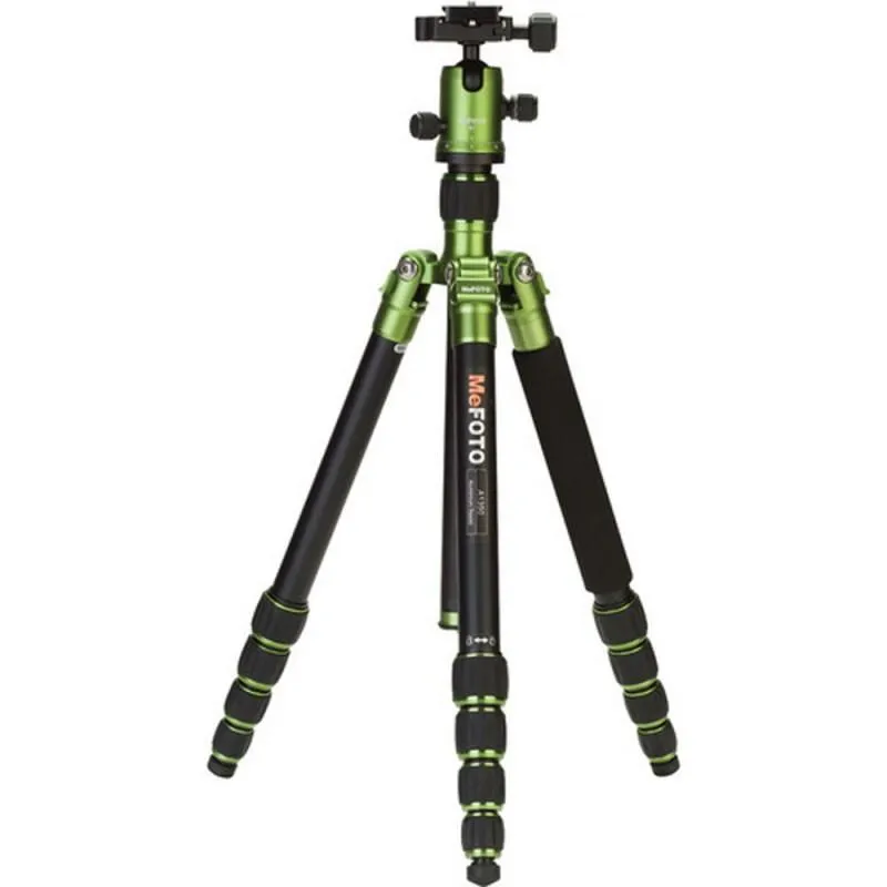 MeFOTO Roadtrip Convertible Tripod Kit Aluminium - Green