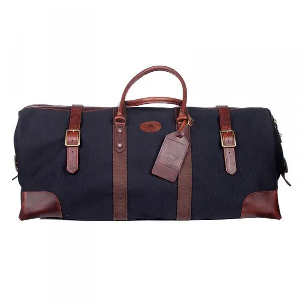 Melvill & Moon Canvas Catalina Duffel Bag | Black