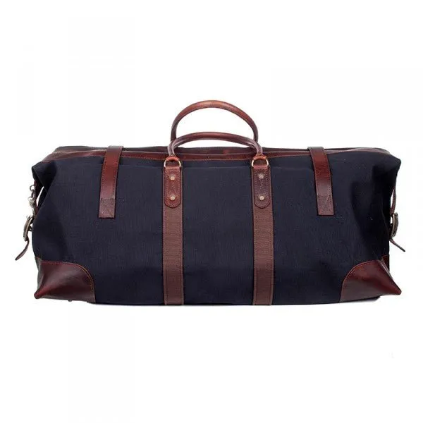 Melvill & Moon Canvas Catalina Duffel Bag | Black
