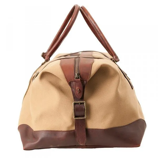 Melvill & Moon Canvas Catalina Duffel Bag | Khaki
