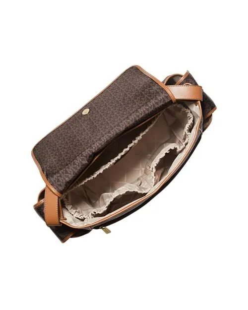 Michael Kors Large Messenger Diaper Bag - Brown