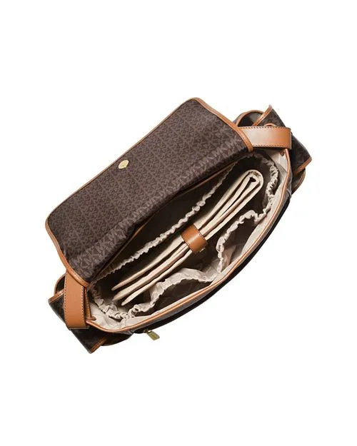 Michael Kors Large Messenger Diaper Bag - Brown