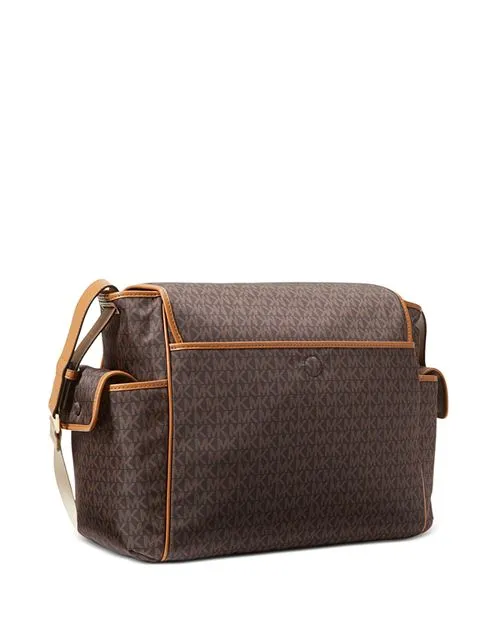 Michael Kors Large Messenger Diaper Bag - Brown