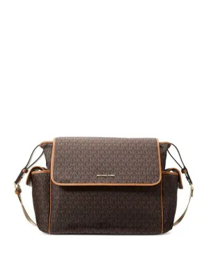 Michael Kors Large Messenger Diaper Bag - Brown