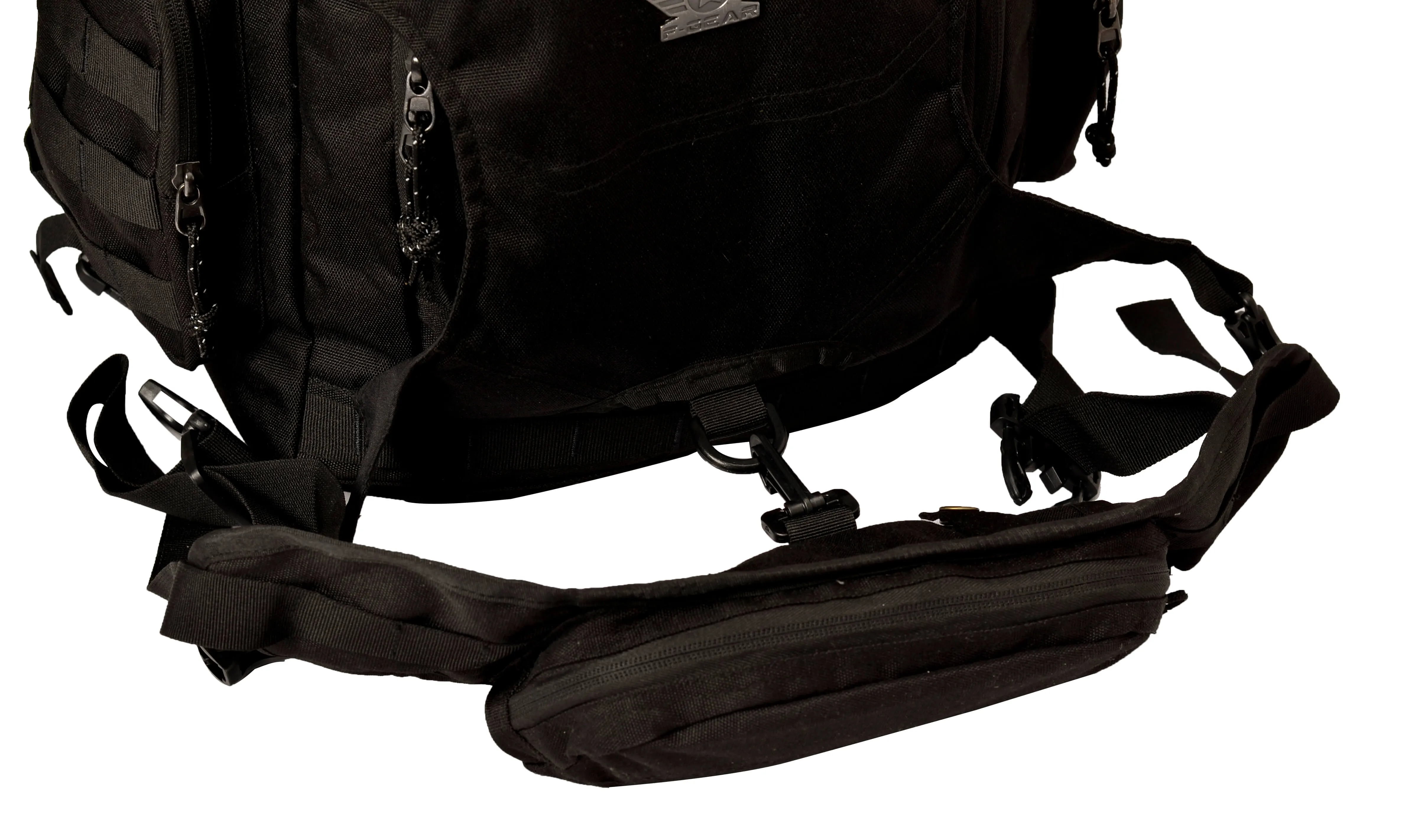 Military Ambush 32L Black Rucksack