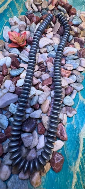 Rizzo Saucer Bead Fashion Necklace