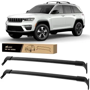 Roof Rack Cross Bars Fit for 2021-2023 Jeep Grand Cherokee L 3-Row & WL 2-Row
