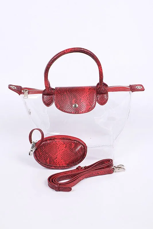 TEEK - Performance Convertible Clear Bag Set