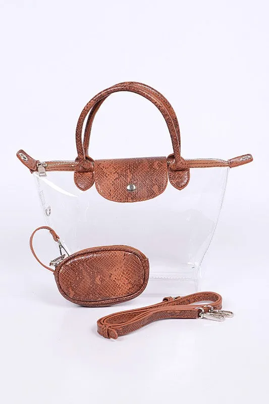 TEEK - Performance Convertible Clear Bag Set