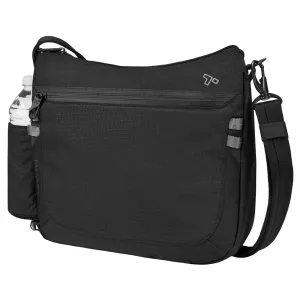 Travelon Crossbody Bag Anti-Theft Active Medium Black RFID Blocking Adjustable