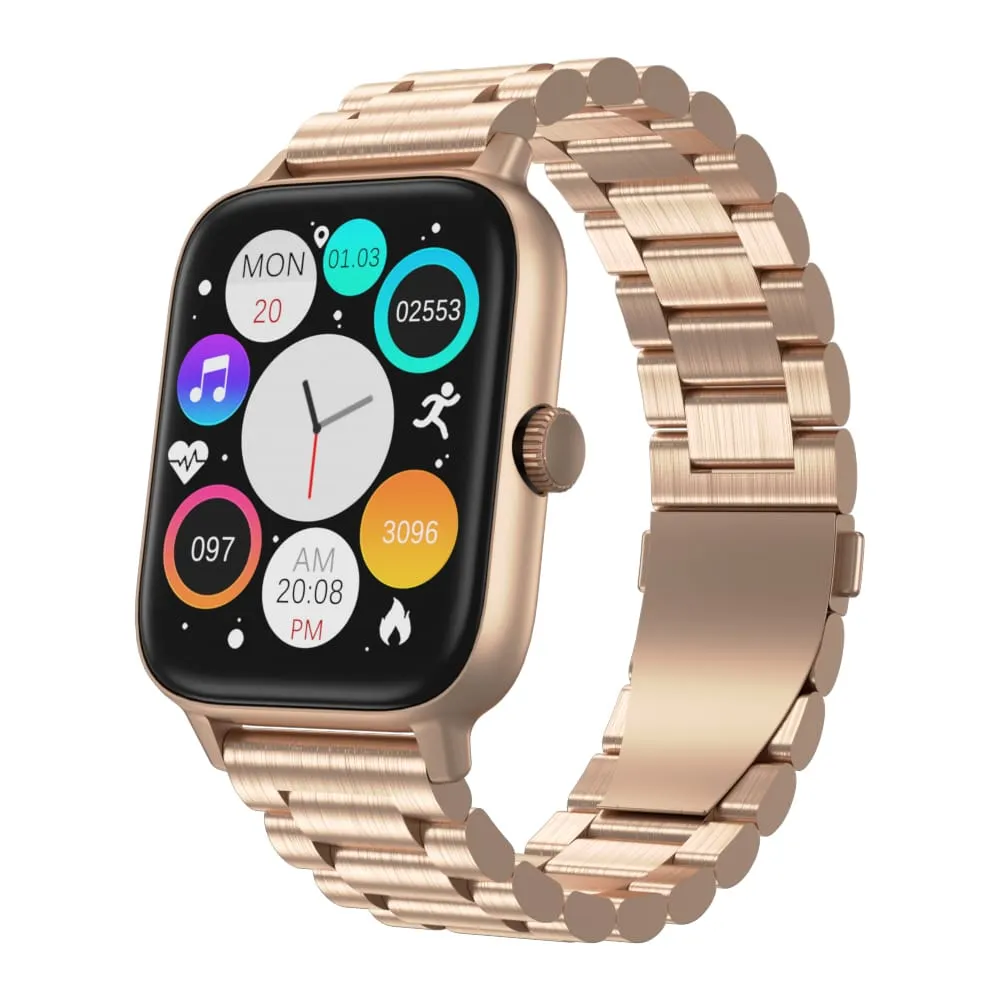 TW2 Full Touch Smart Watch Black
