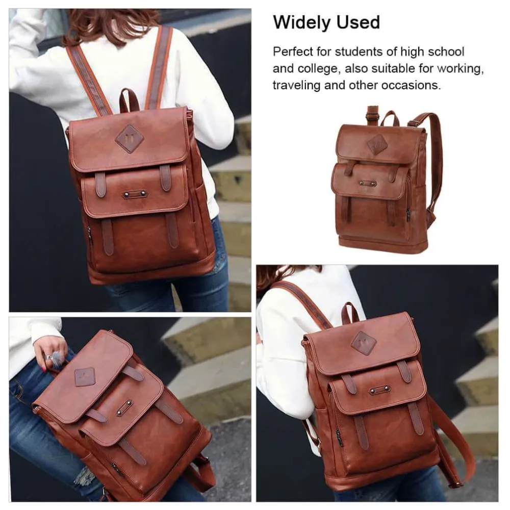 Vbiger Men Women Backpack Casual Shoulder Bag Large-capacity Laptop Backpack