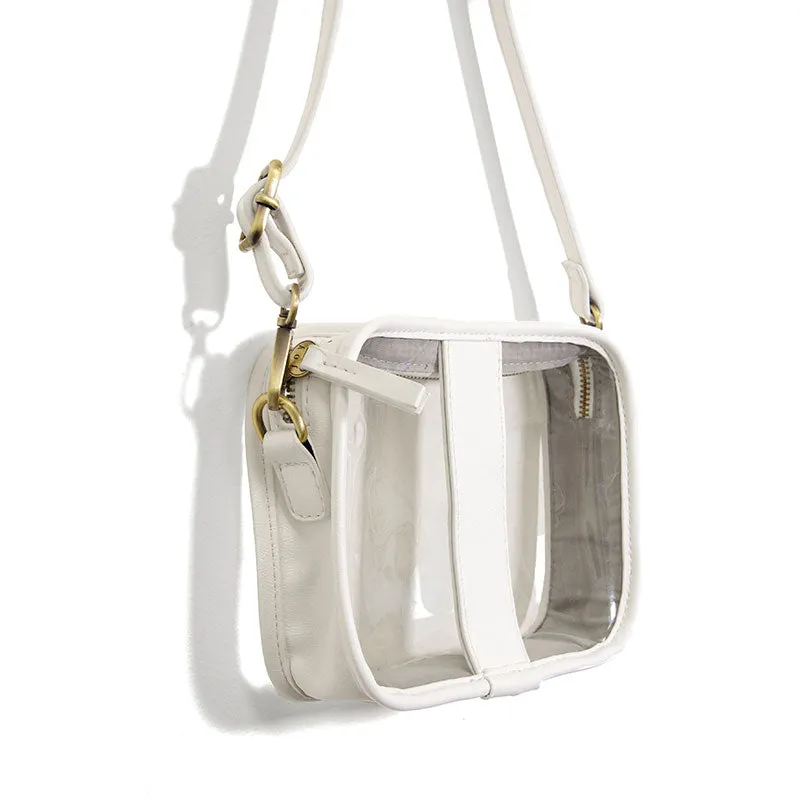 White Clear Rita Camera Bag