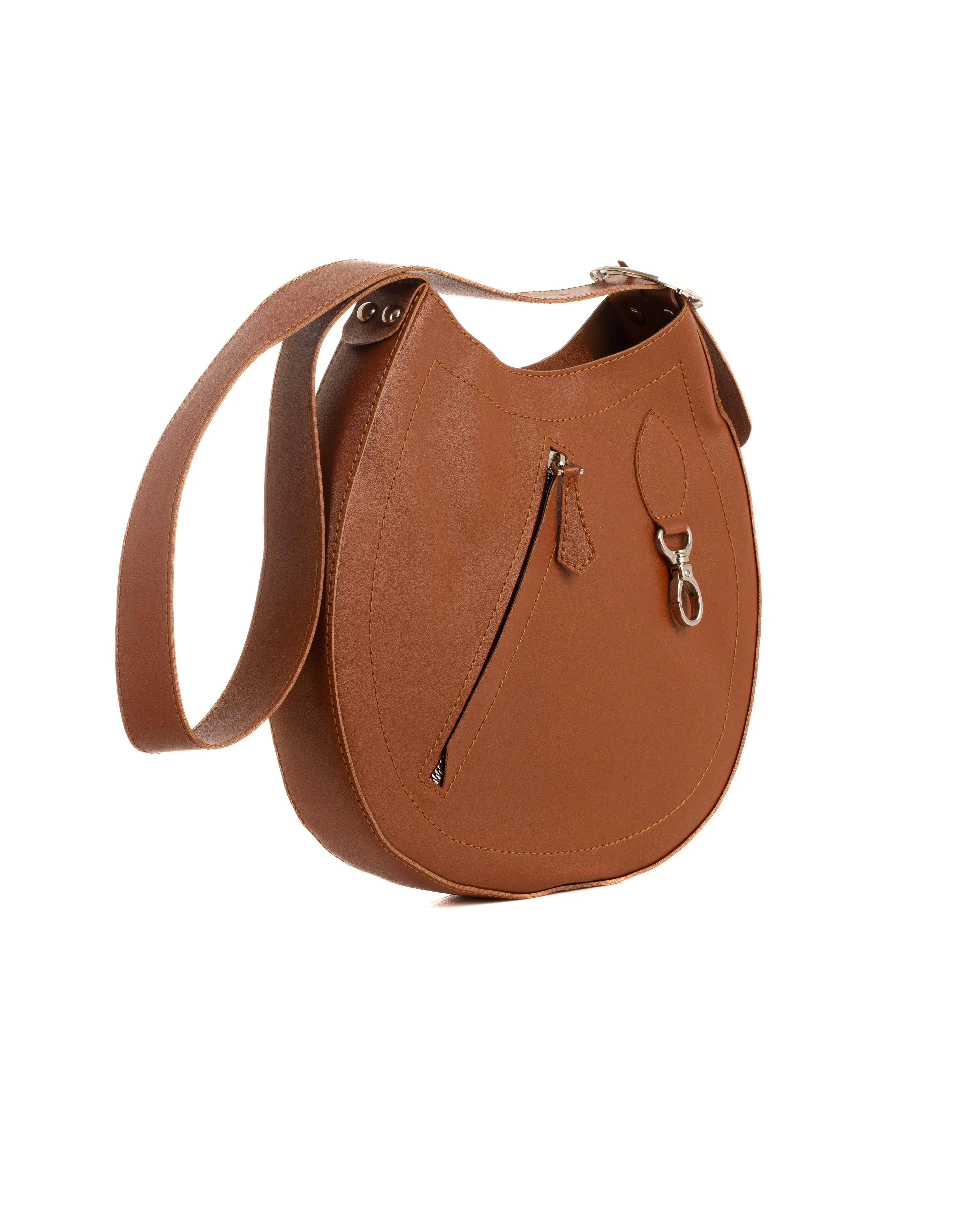 Women Bag - Messenger Camel
