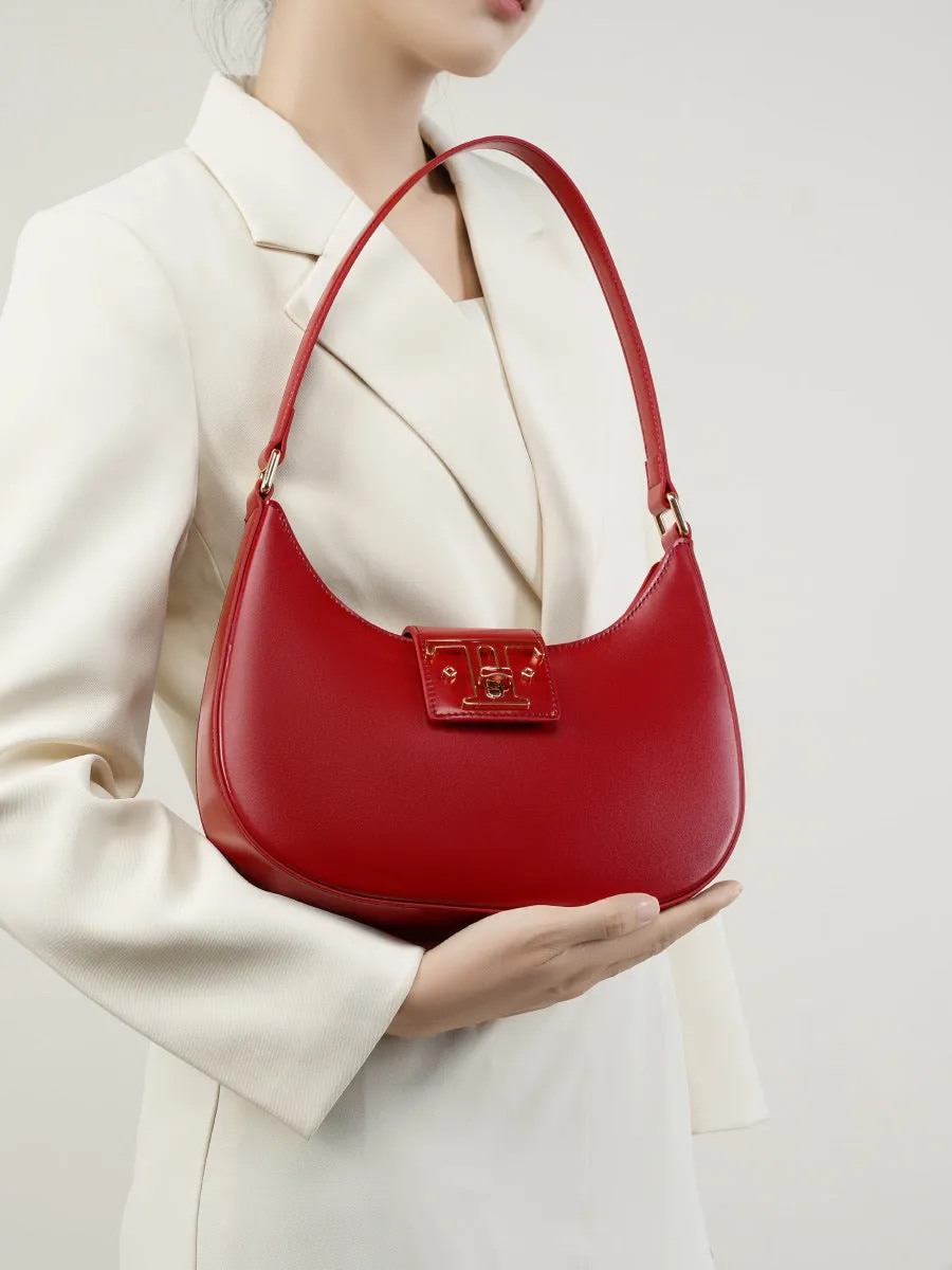 Women Fashion Leather Hobo Shoulder Bag